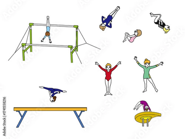 Obraz 体操競技女子