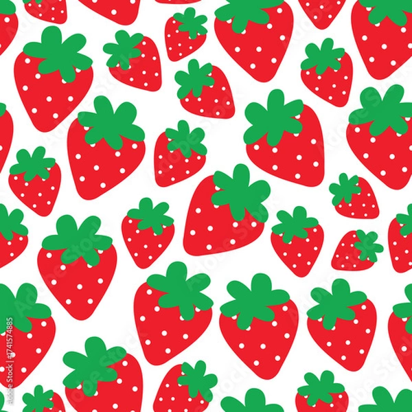 Obraz Strawberry Fields Forever Pattern