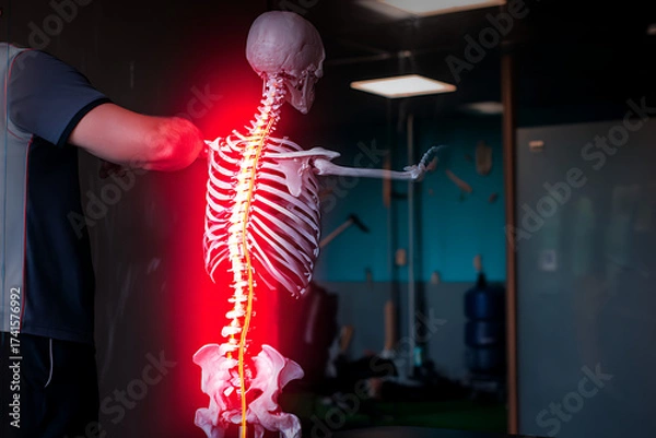 Obraz skeleton, anatomy