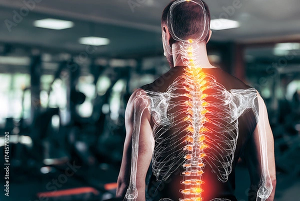 Obraz skeleton, anatomy