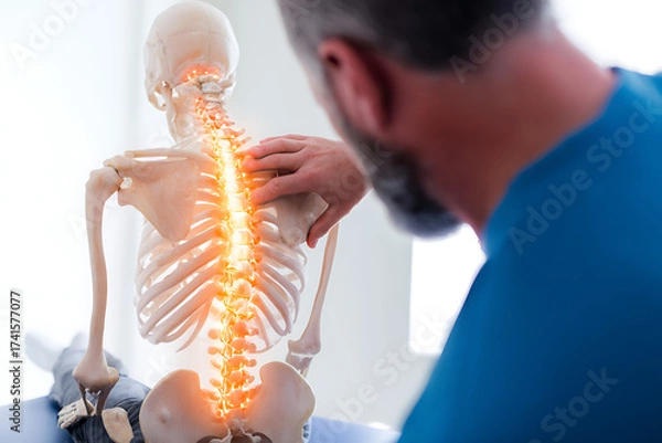 Obraz skeleton, anatomy