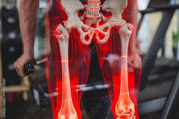 Obraz skeleton, anatomy