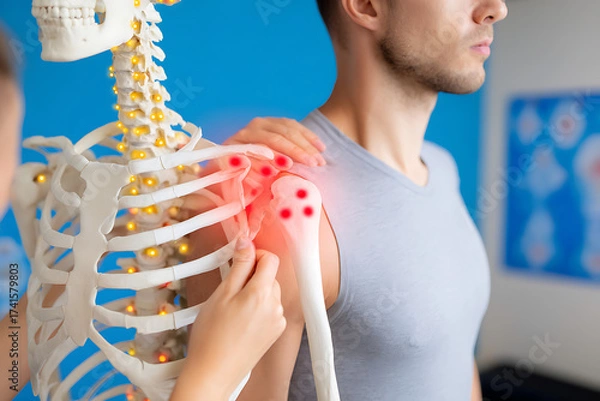 Obraz skeleton, anatomy