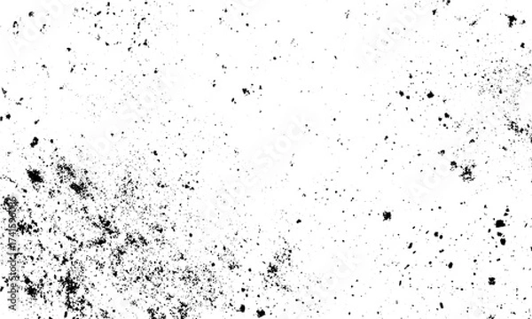 Fototapeta Rough distressed monochrome texture background with fine dust pattern  Grunge noise texture overlay vector for retro and vintage background 