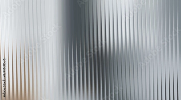 Fototapeta Abstract metallic vertical lines background