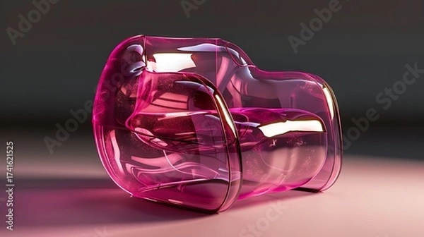 Obraz A worn-out orange and white road sign with rustic texture.