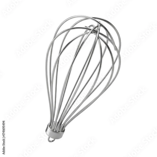 Obraz whisk isolated on white