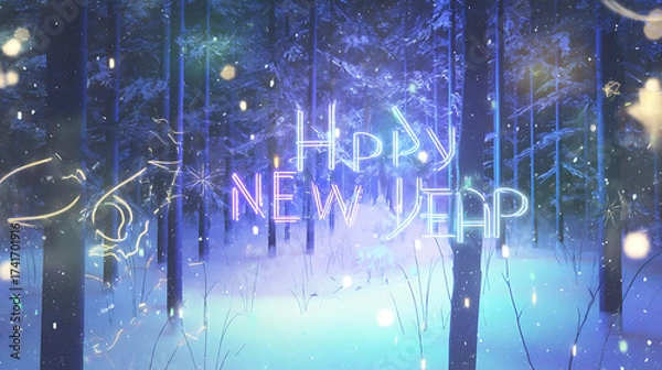 Obraz christmas new year