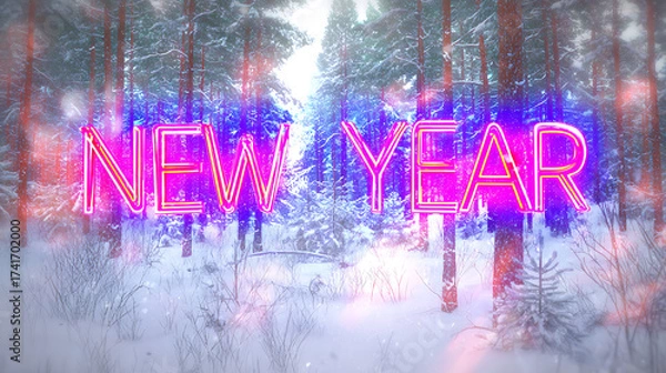 Obraz christmas new year