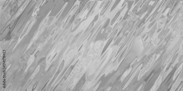 Fototapeta Abstract grayscale background with diagonal wavy lines and a fluid, painterly texture, evoking a sense of movement and organic flow