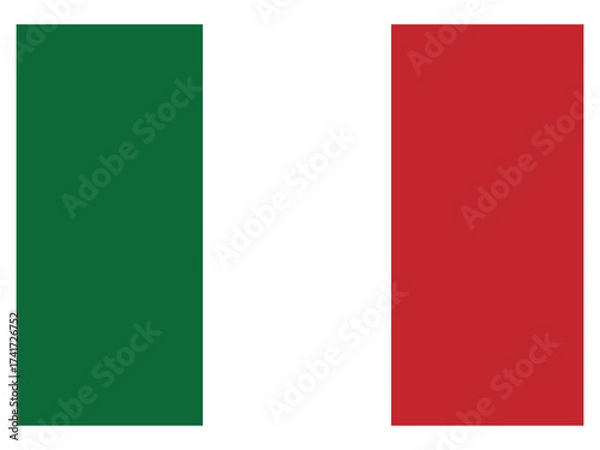 Fototapeta ITALY flag
