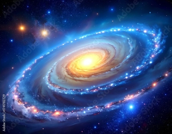 Fototapeta Galactic Spiral