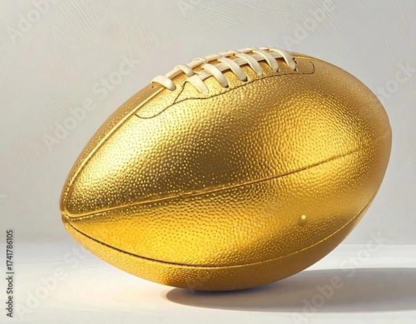 Fototapeta Golden football