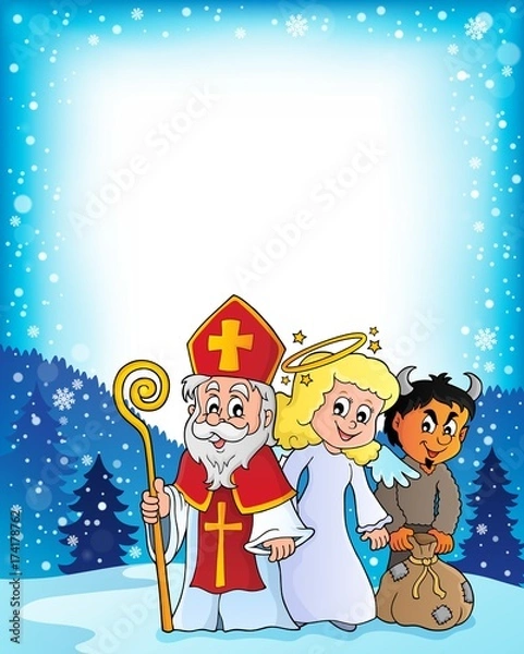 Obraz Saint Nicholas Day theme 3