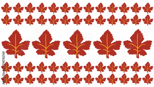 Obraz autumn leaves background