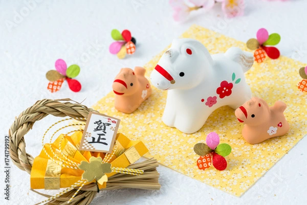 Obraz 新年　2026年　午年
