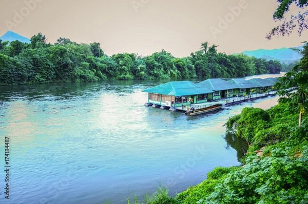 Fototapeta pontoon resort