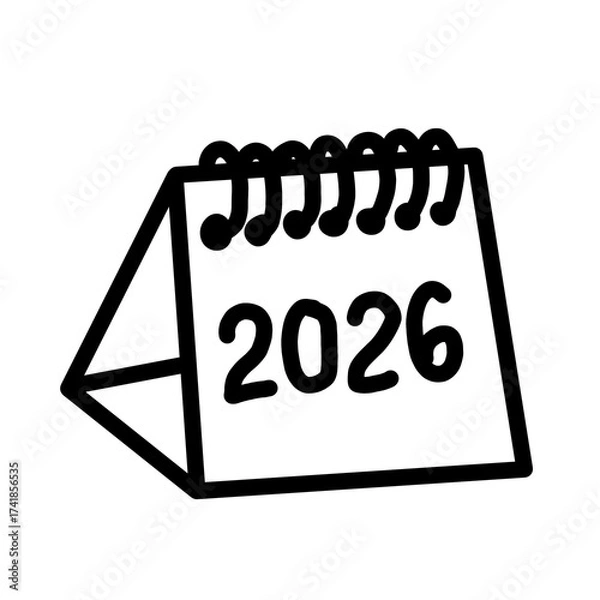 Obraz vector calendar icon