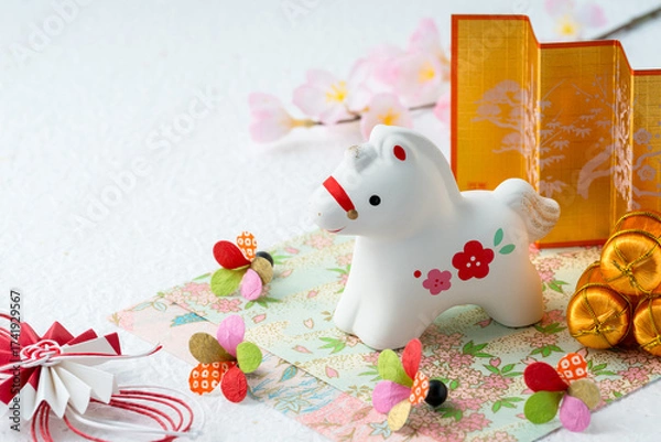 Obraz 新年　2026年　午年
