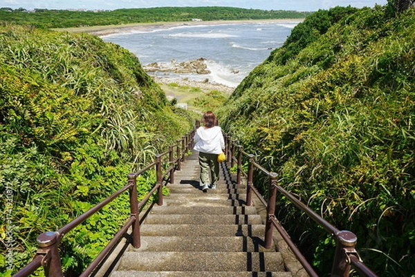 Fototapeta Inubosaki in Choshi, Chiba, Japan - 日本 千葉 銚子 犬吠埼