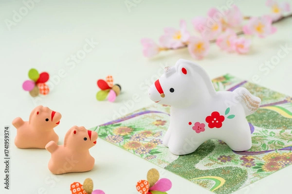 Obraz 新年　2026年　午年
