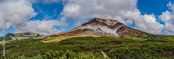 Fototapeta 北海道 大雪山 旭岳