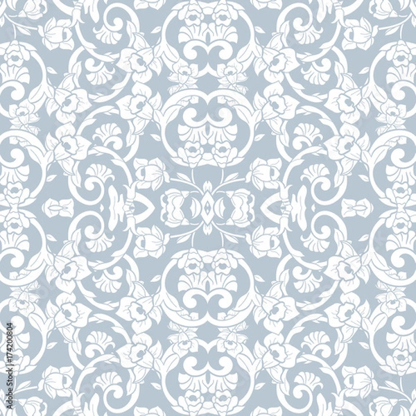 Obraz vintage seamless pattern. Vector background