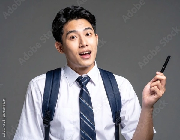 Fototapeta 남자 학생