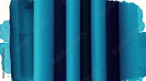 Obraz curtains and window