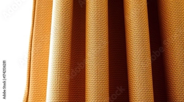 Obraz curtains and window