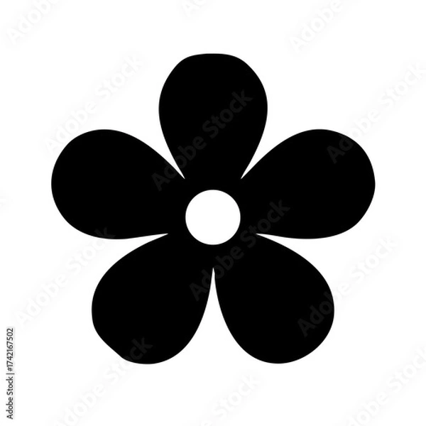 Obraz Vector art of flower