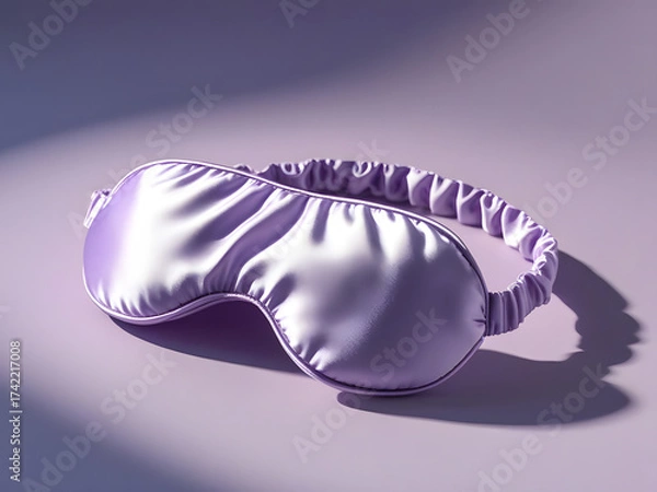 Obraz silk sleeping mask, lavender smooth studio style surface