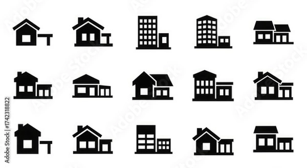 Obraz House apartment building real estate residential property architecture home construction design urban housing