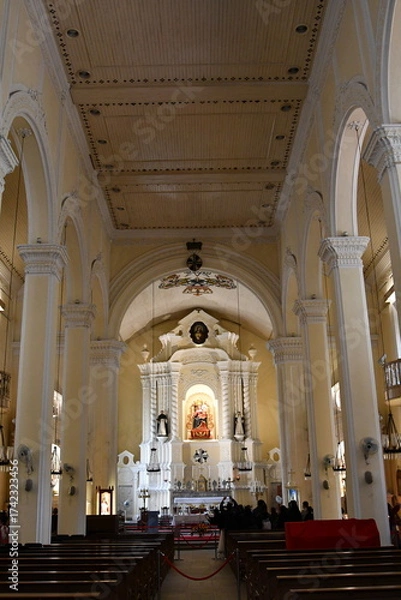 Obraz マカオの聖ドミニコ教会（玫瑰堂）