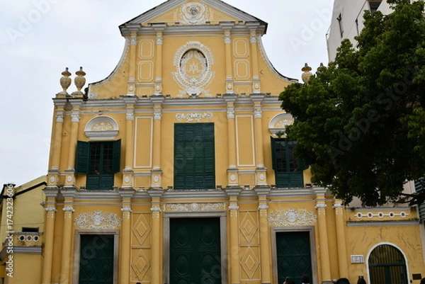 Obraz マカオの聖ドミニコ教会（玫瑰堂）