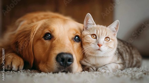 Obraz Pets and Animals in Playful or Cute Situations