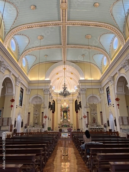 Obraz マカオの聖ローレンス教会