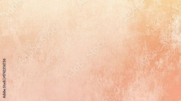 Obraz A soft, textured gradient featuring warm peach and cream tones, creating a calming and inviting atmosphere.