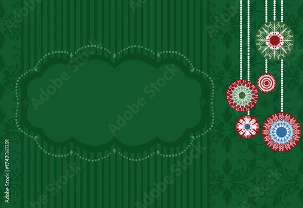 Obraz Christmas banner.eps