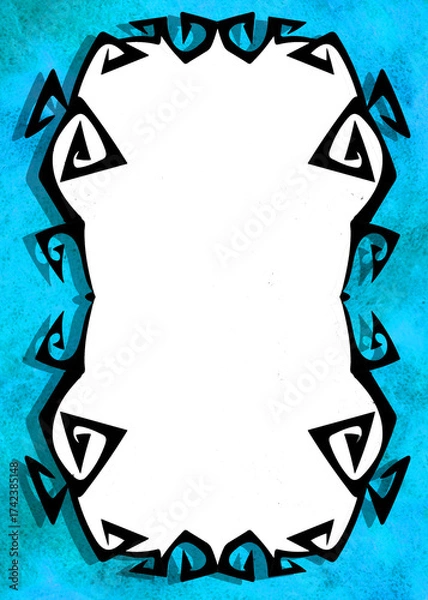 Obraz Gothic Frame on grunge background
