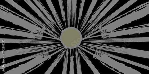 Fototapeta black and white lines vortex speed texture effect