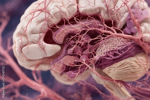 Fototapeta Understanding Multi-Infarct Dementia