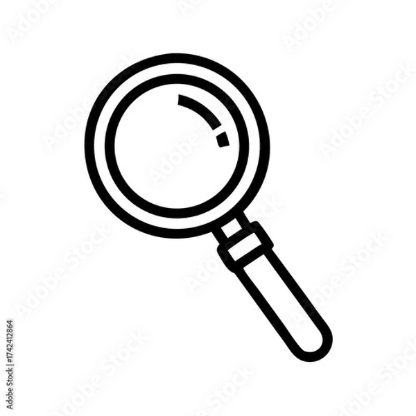 Obraz magnifying glass