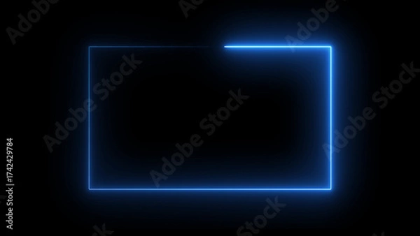 Fototapeta abstract blue background