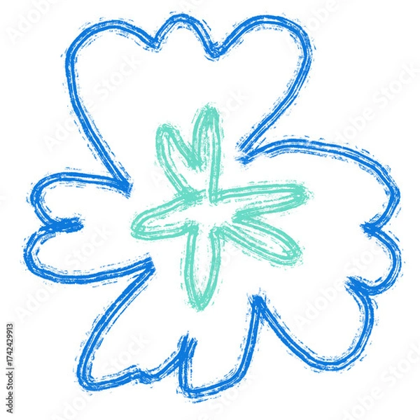 Obraz Flower hand drawn