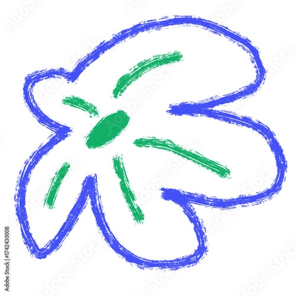 Obraz Flower hand drawn