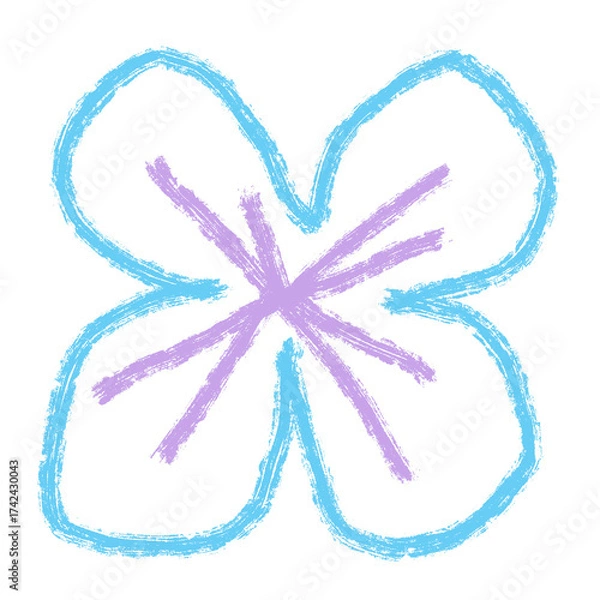 Obraz Flower hand drawn