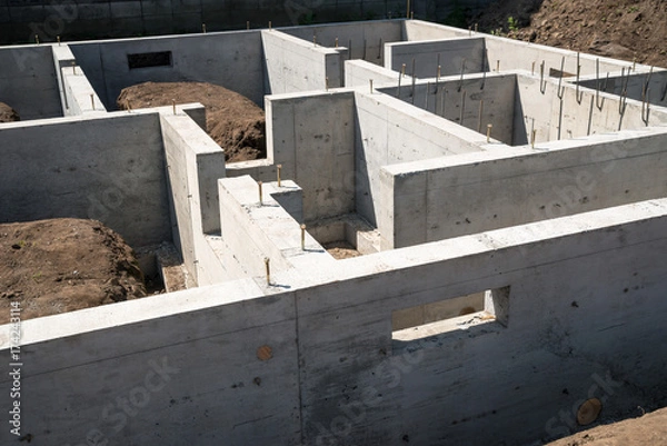 Fototapeta 住宅基礎