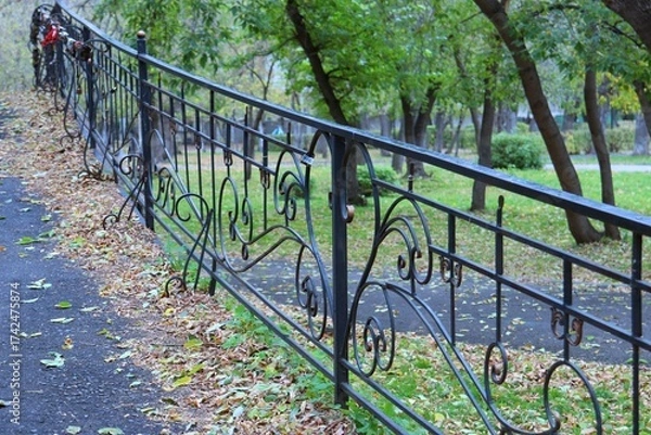 Obraz bridge in the park
