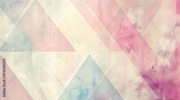 Obraz abstract colorful background with triangles